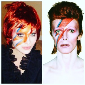 Yes, I was the Starman one Halloween.